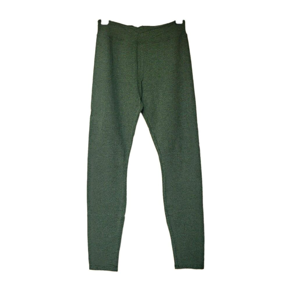 SUNDRY Womens Juniors Size 1 Green Ankle Leggings Solid/Plain
